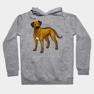 Dog - Rhodesian Ridgeback - Dark Face Hoodie